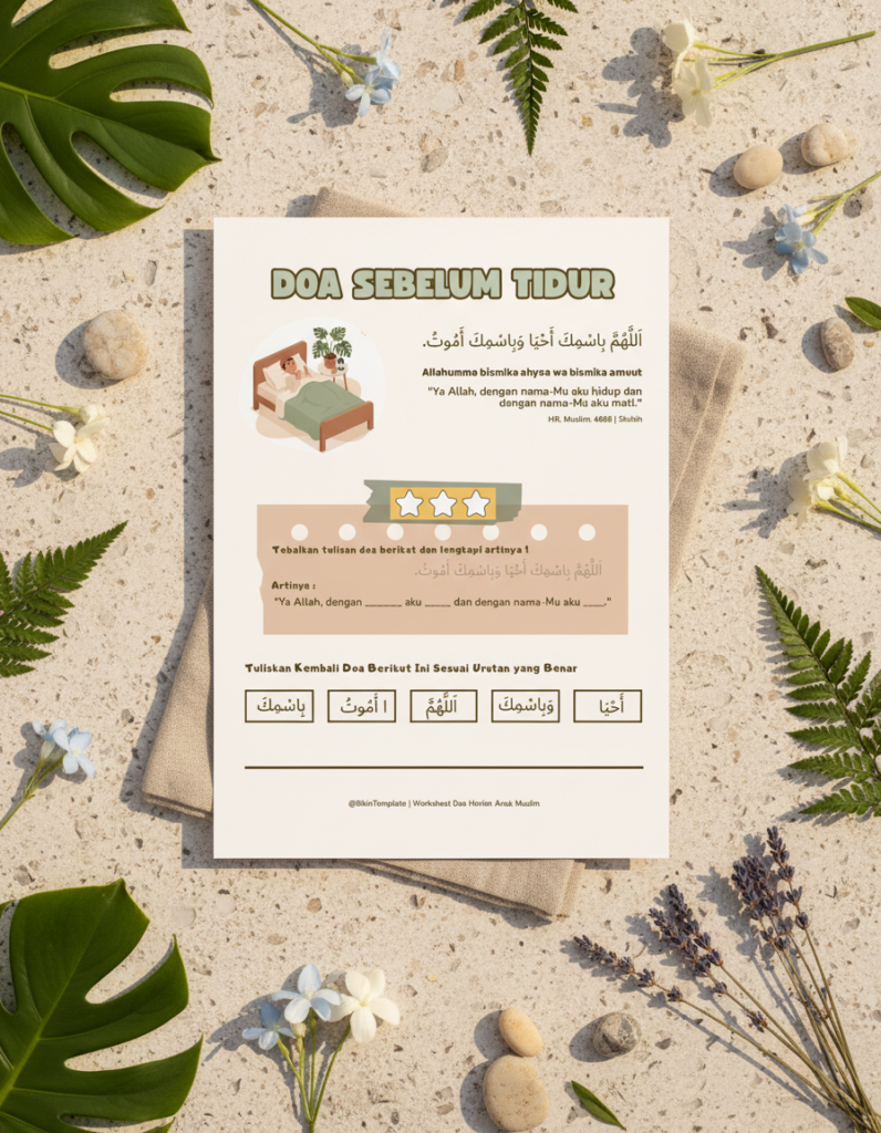 worksheet-doa-harian-anak-muslim